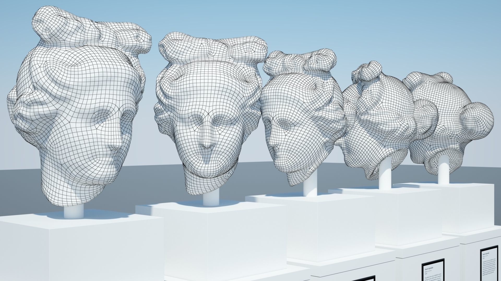 Head of Aphrodite 3D model_8
