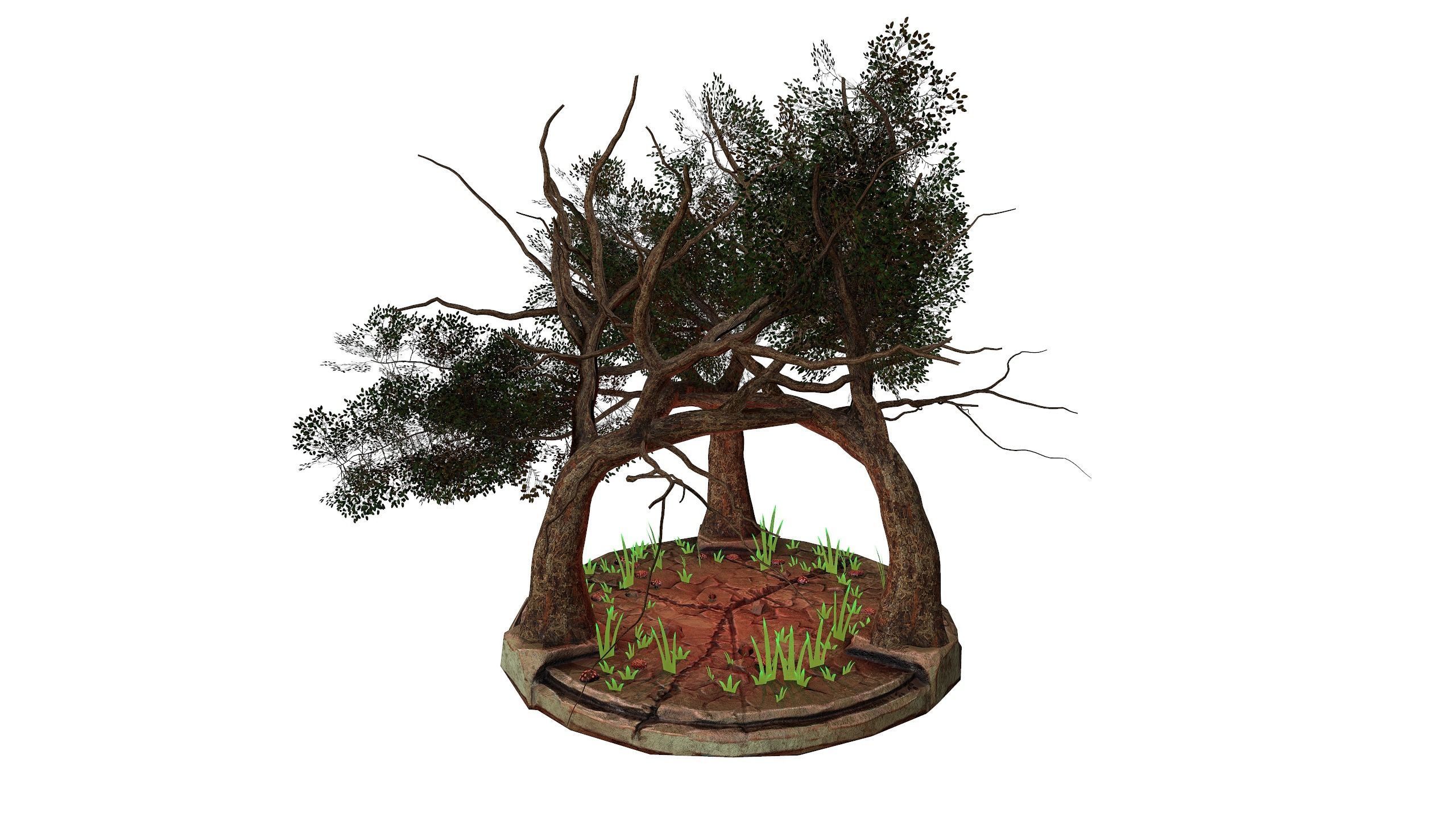 PBR Environment Packet  Low-poly 3D model_17