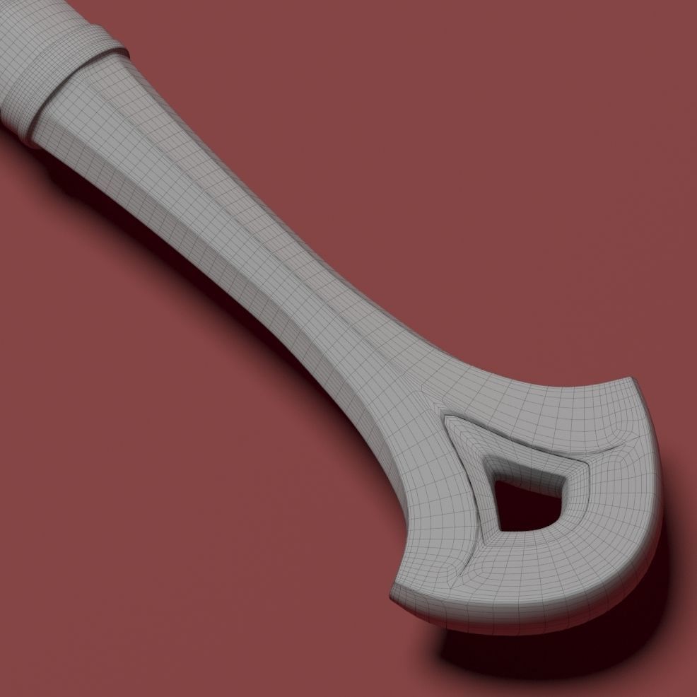 Anduril sword 3D model_5