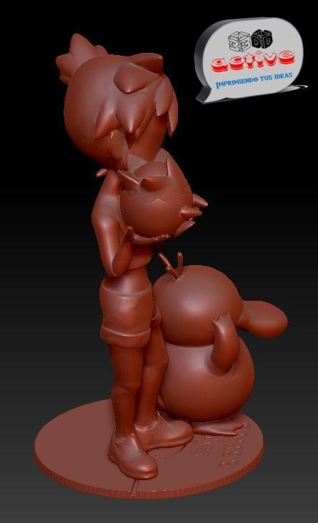 Pokemon - Misty 3D print model_3
