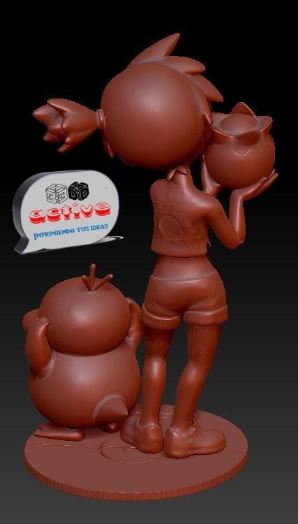 Pokemon - Misty 3D print model_2