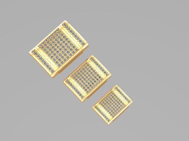 lock for chain necklace bracelet STL 3D model_2