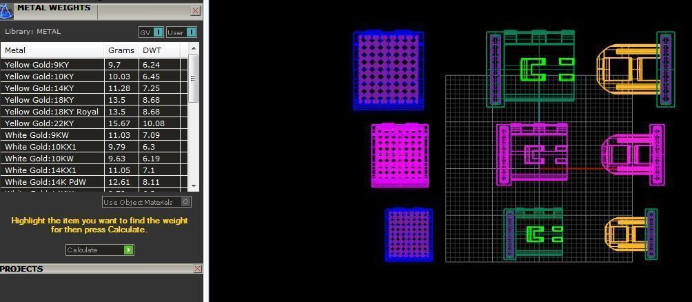 lock for chain necklace bracelet STL 3D model_7