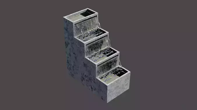 Water Feature Free 3D model