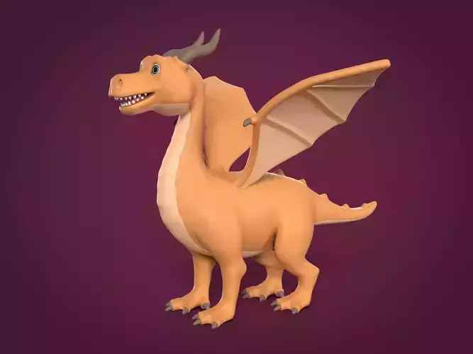 Cartoon Dragon