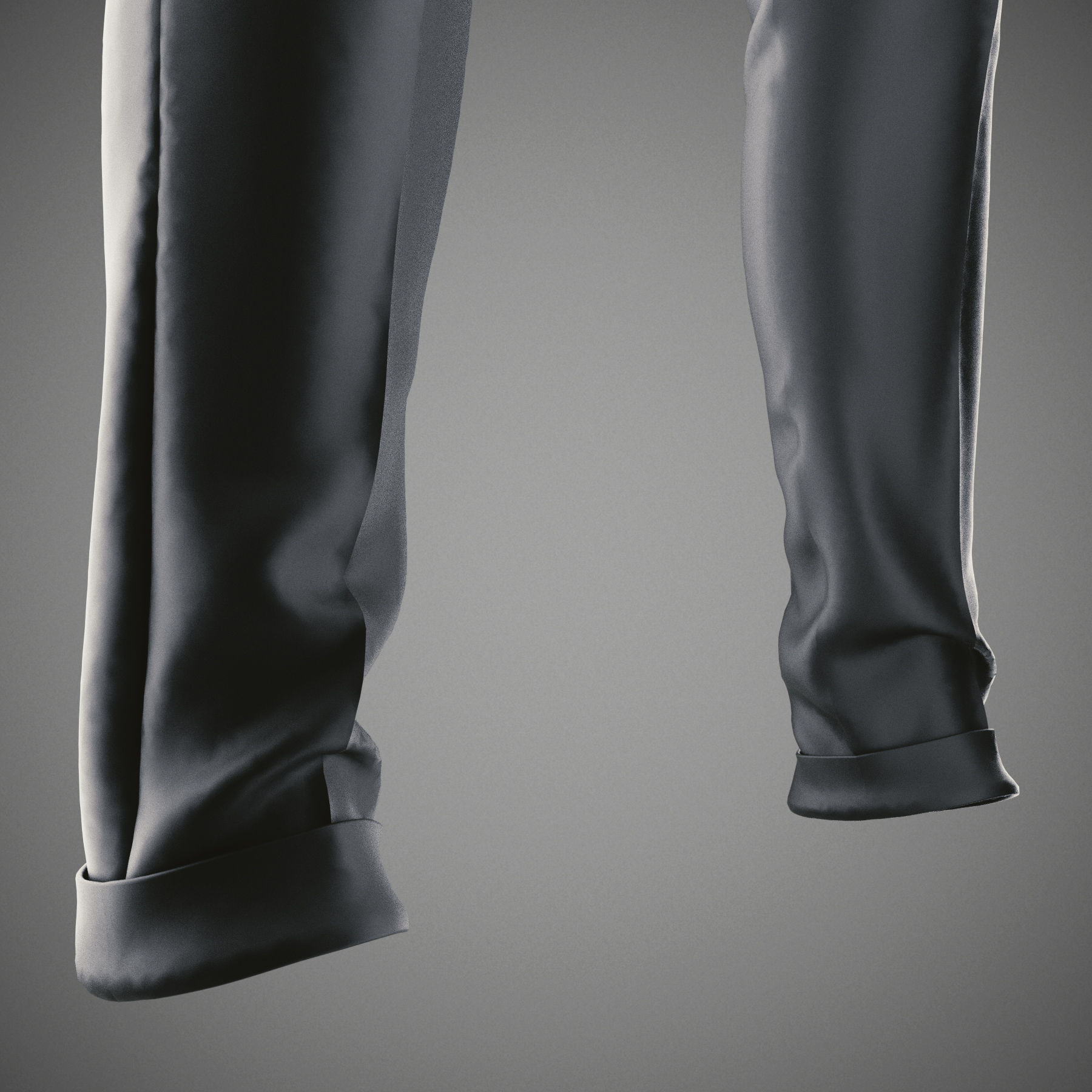 Suit Pants 3D model_8