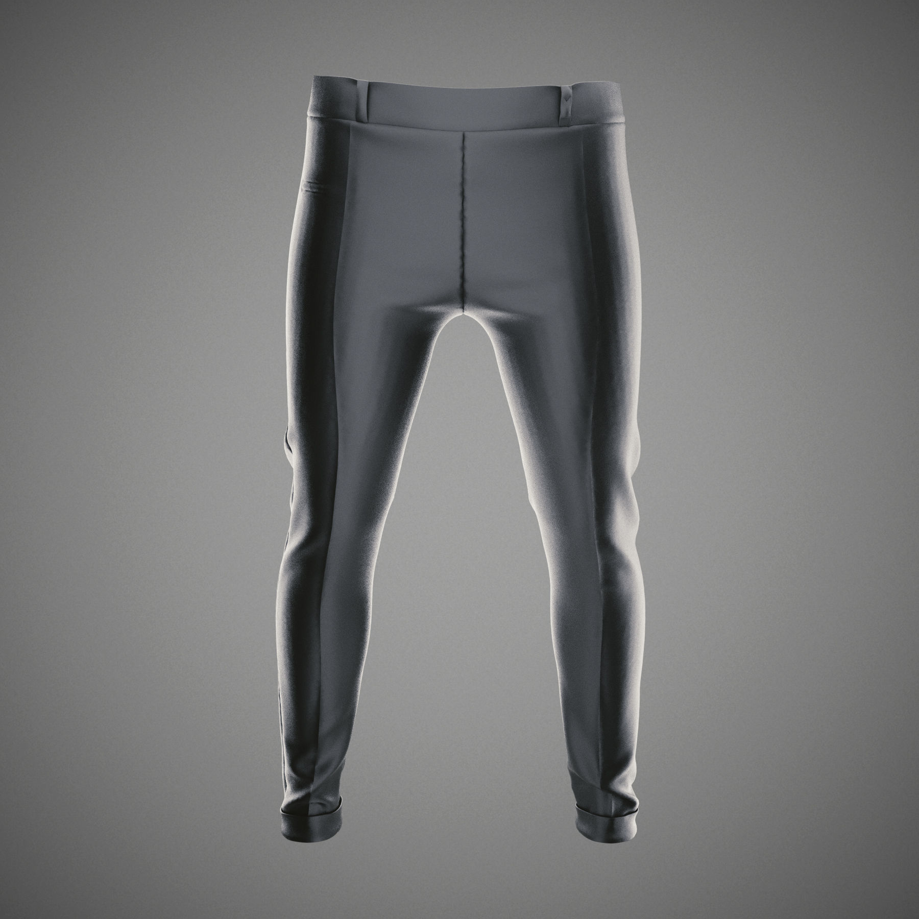 Suit Pants 3D model_2