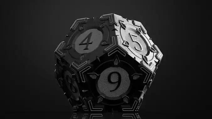 Steampunk dice