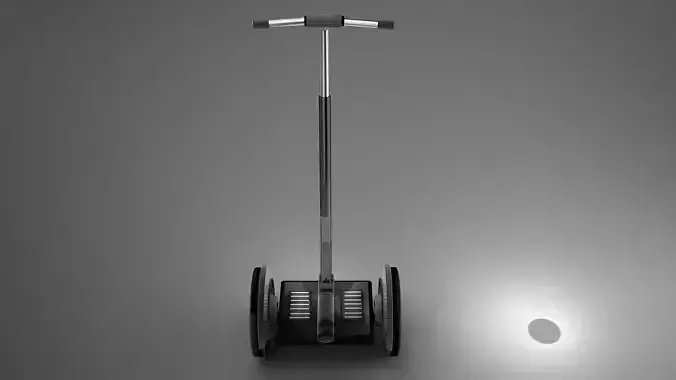 Segway scooter with light