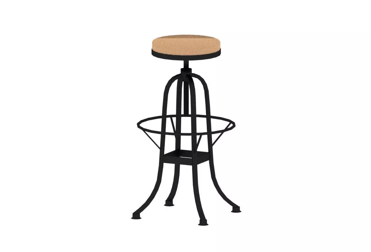 Bar Stool Free 3D model