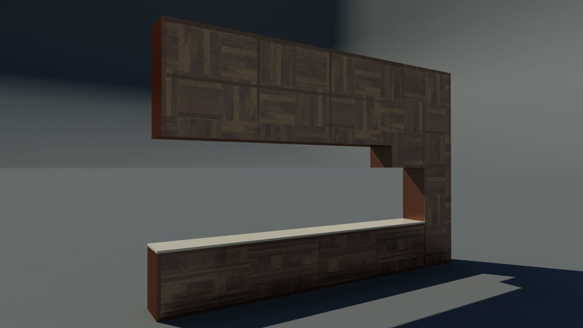 book rack Free low-poly 3D model_4