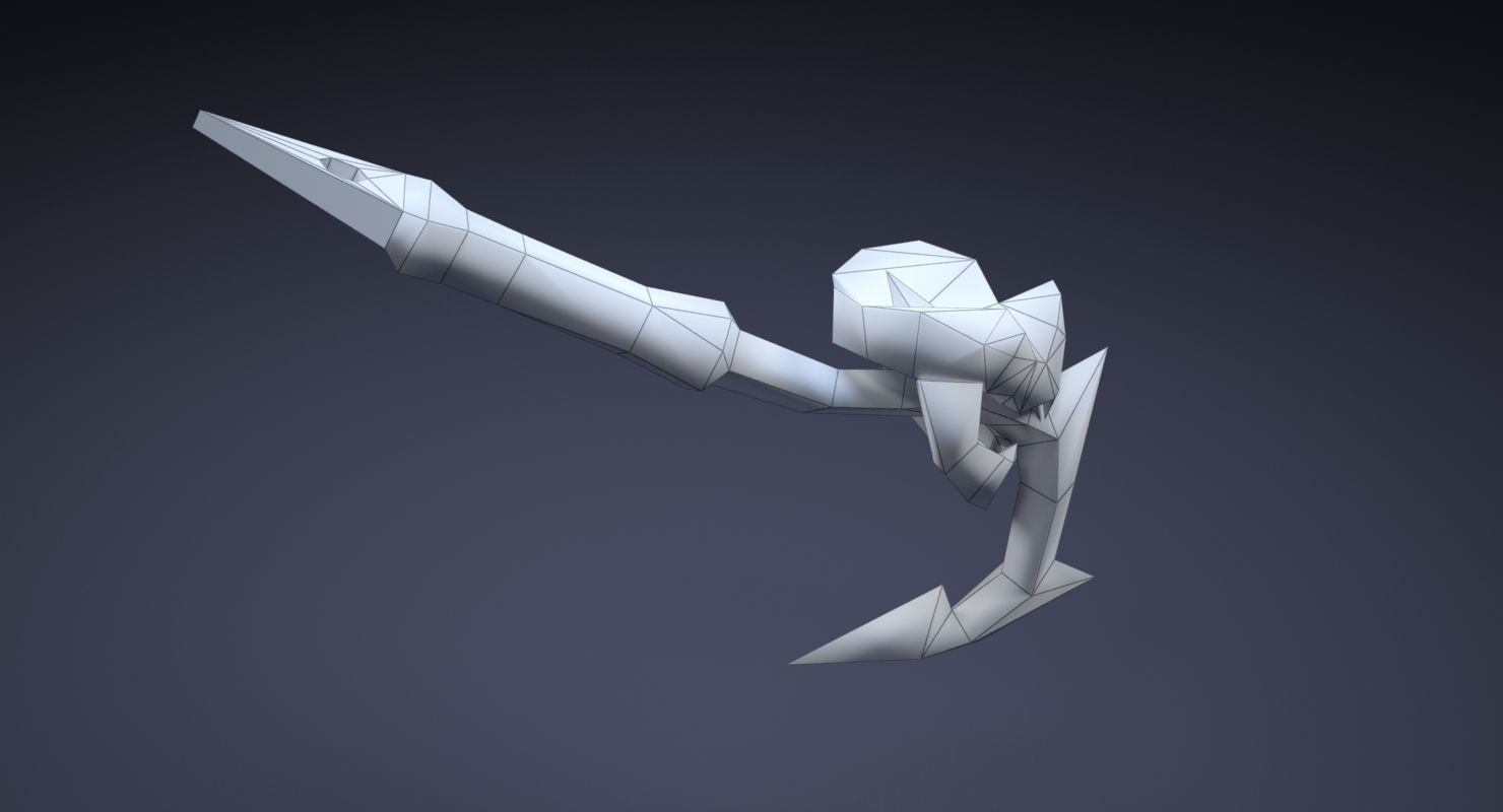 Set For Pudge PBR Low-poly 3D model_13