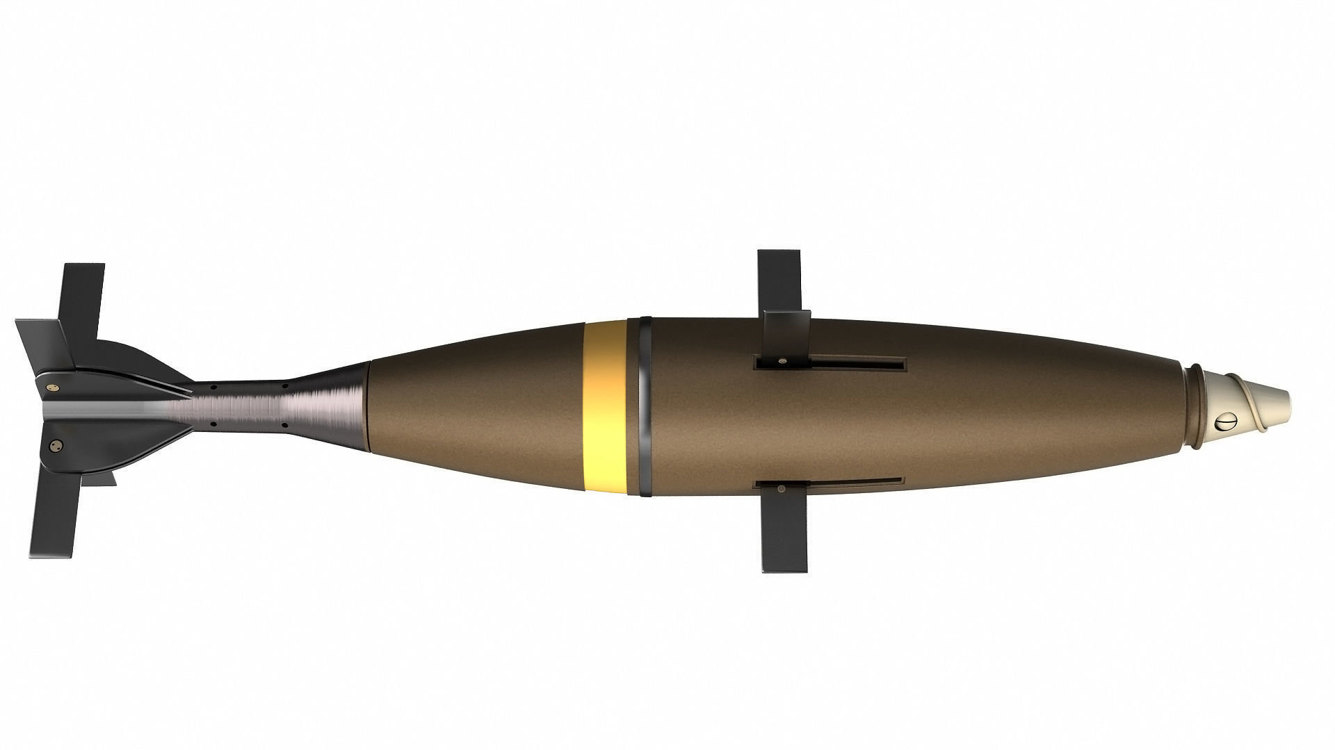 Mortar Shells 3D model_6