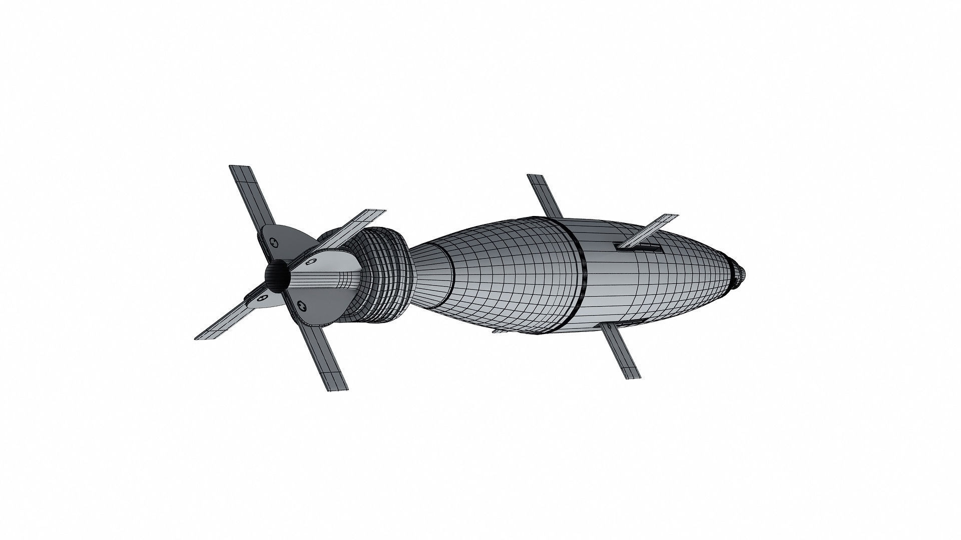 Mortar Shells 3D model_9