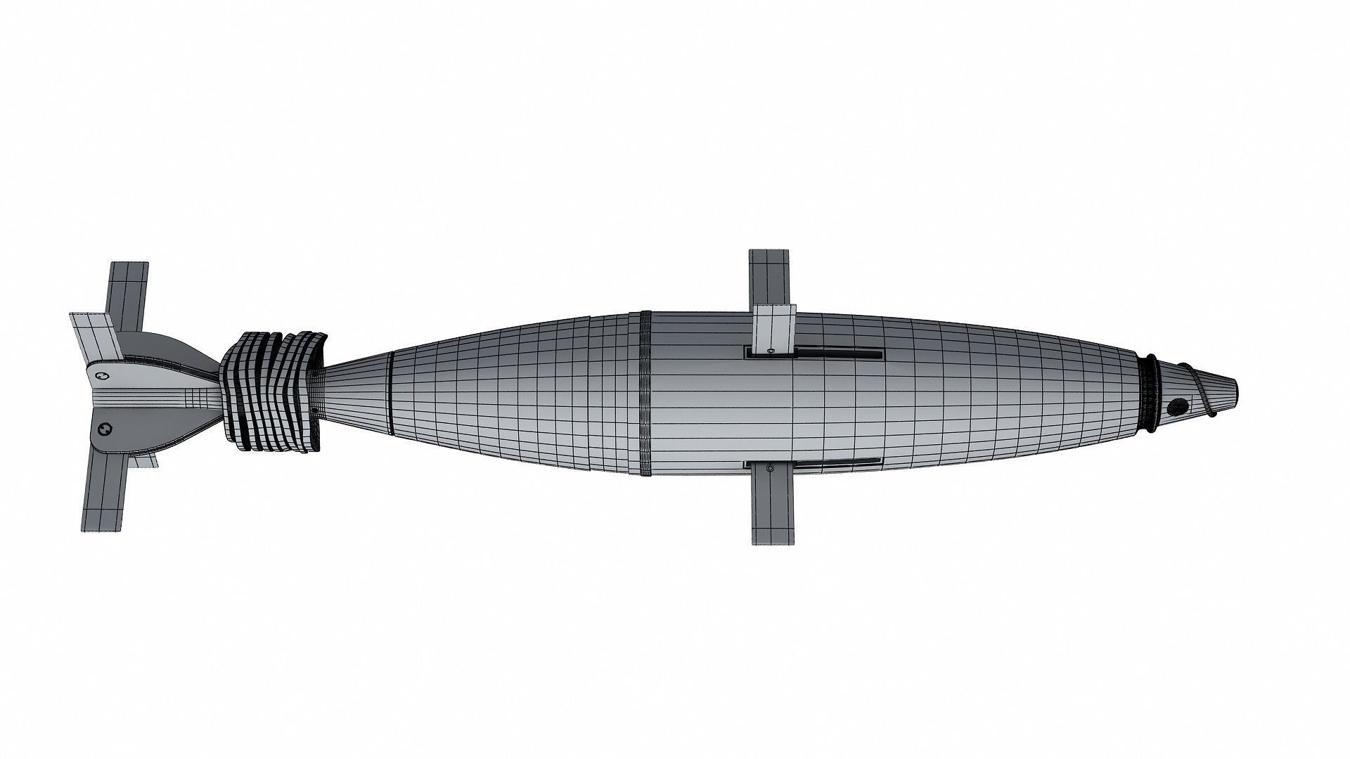 Mortar Shells 3D model_8