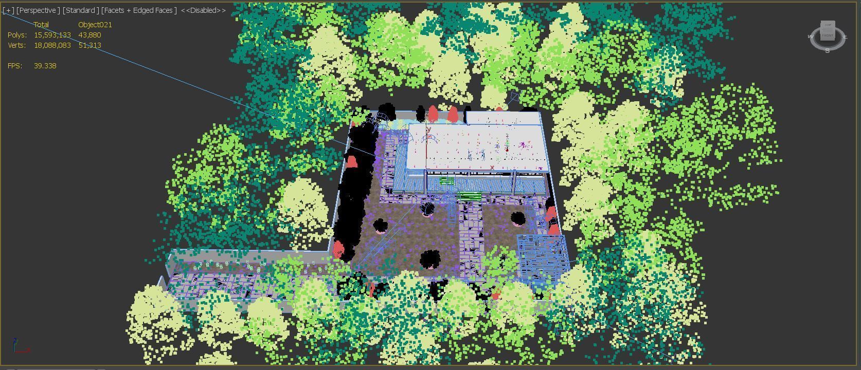 Minimalist House 3D model_14