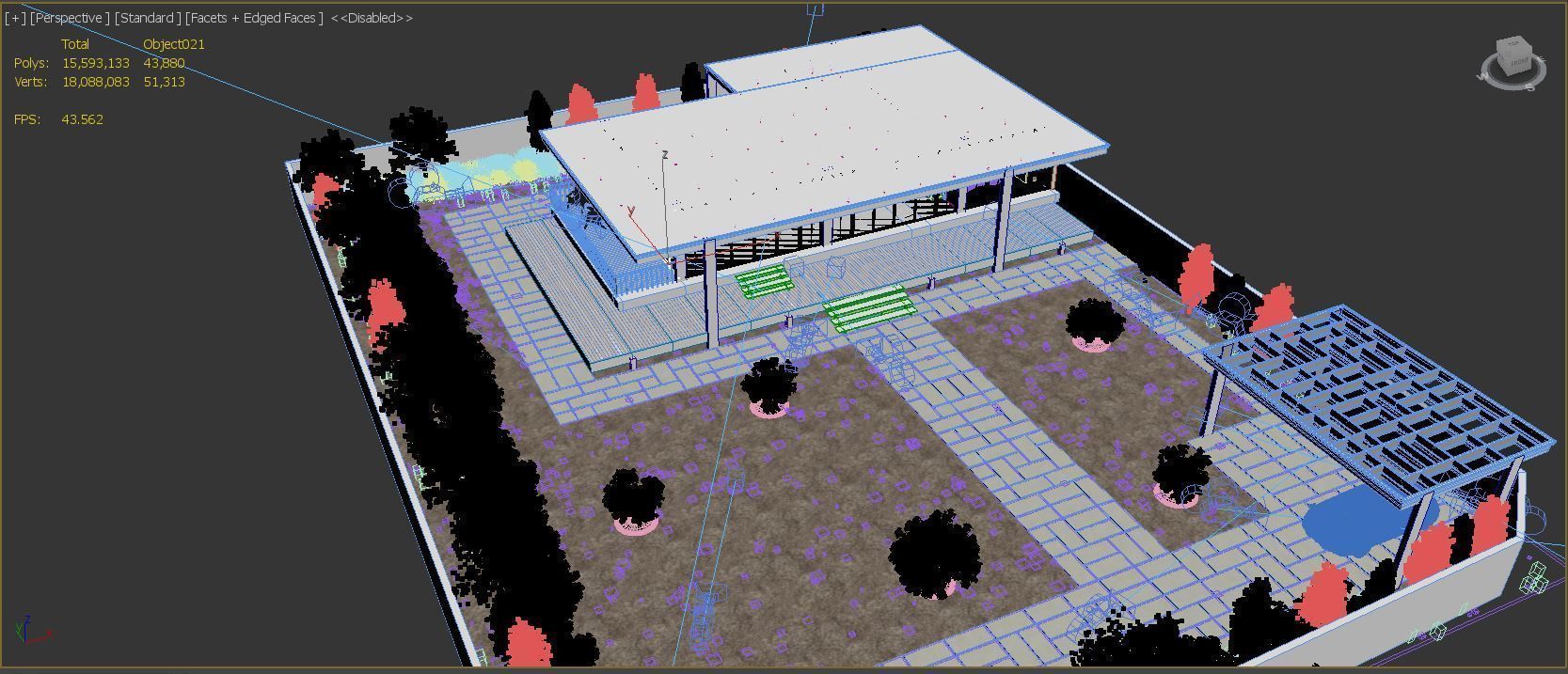 Minimalist House 3D model_15