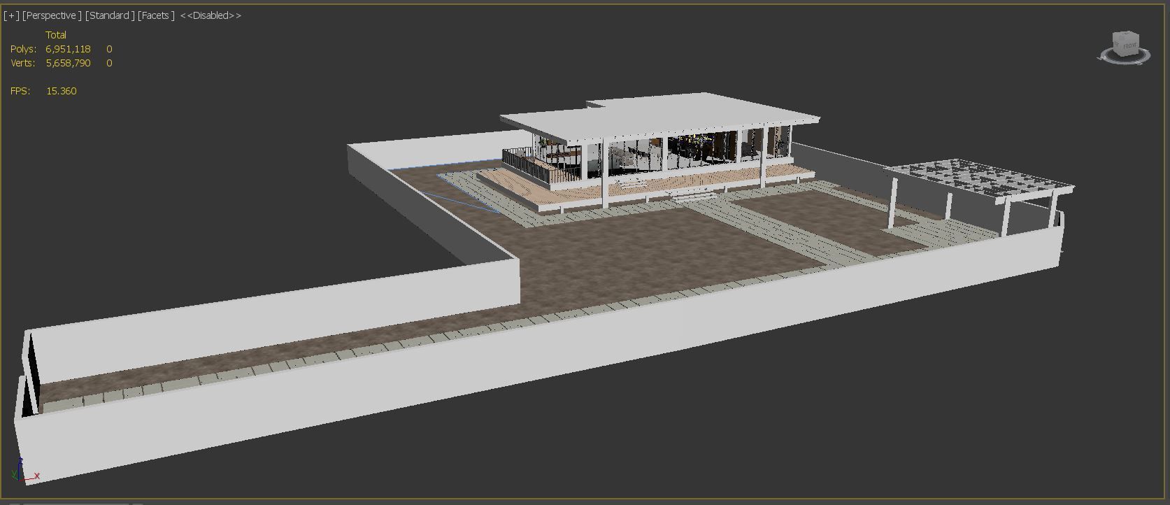 Minimalist House 3D model_13