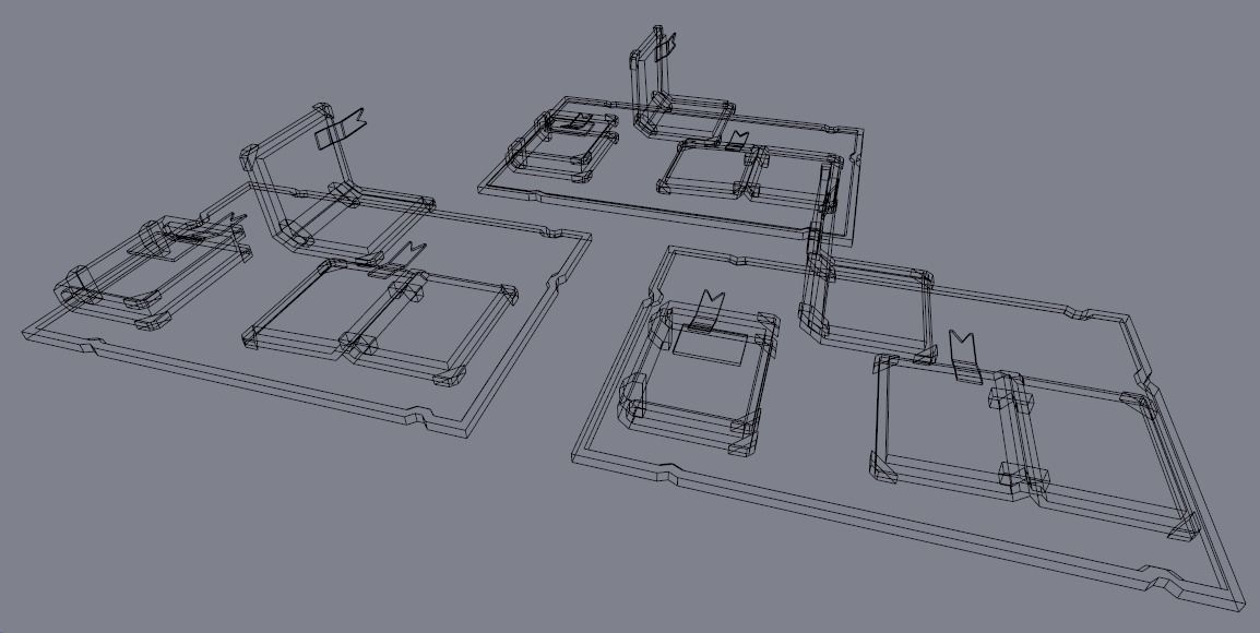 Hallowen Magical Book Low-poly 3D model_11