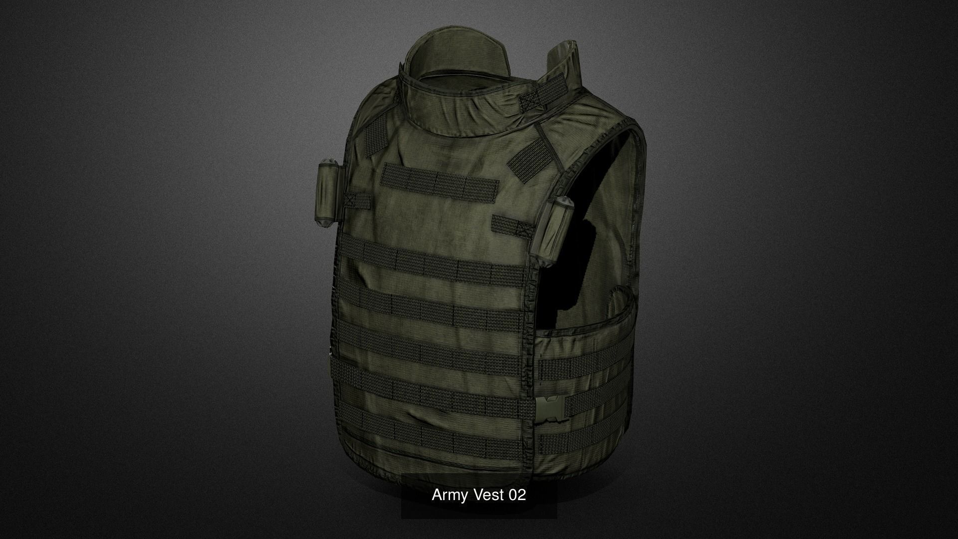 Bulletproof vests pack 3D Model Collection_7