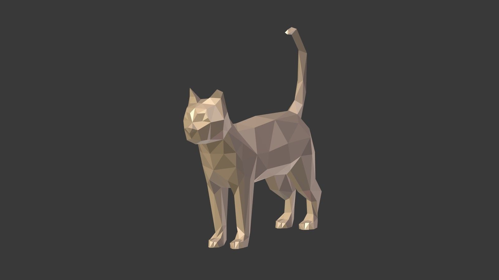 Low Poly Animals Collection Low-poly 3D model_30