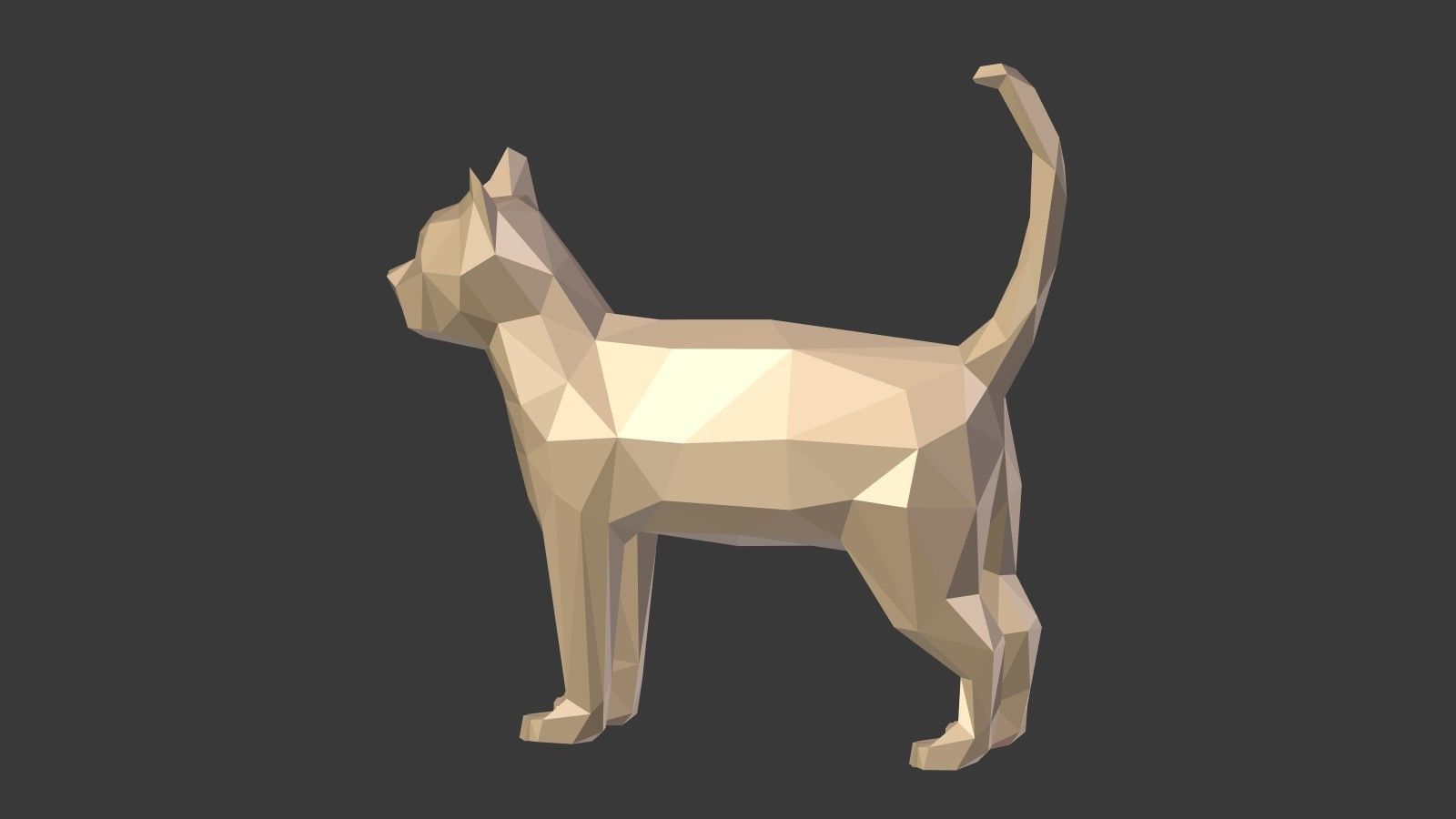 Low Poly Animals Collection Low-poly 3D model_32