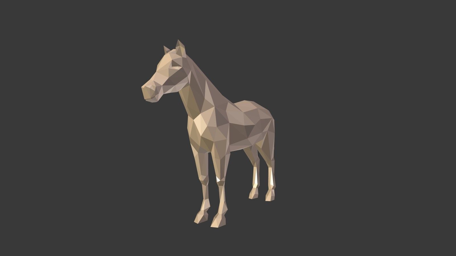 Low Poly Animals Collection Low-poly 3D model_18