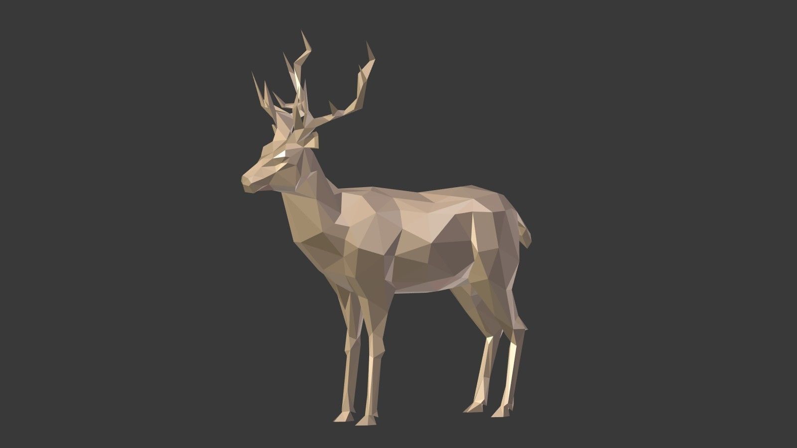 Low Poly Animals Collection Low-poly 3D model_22