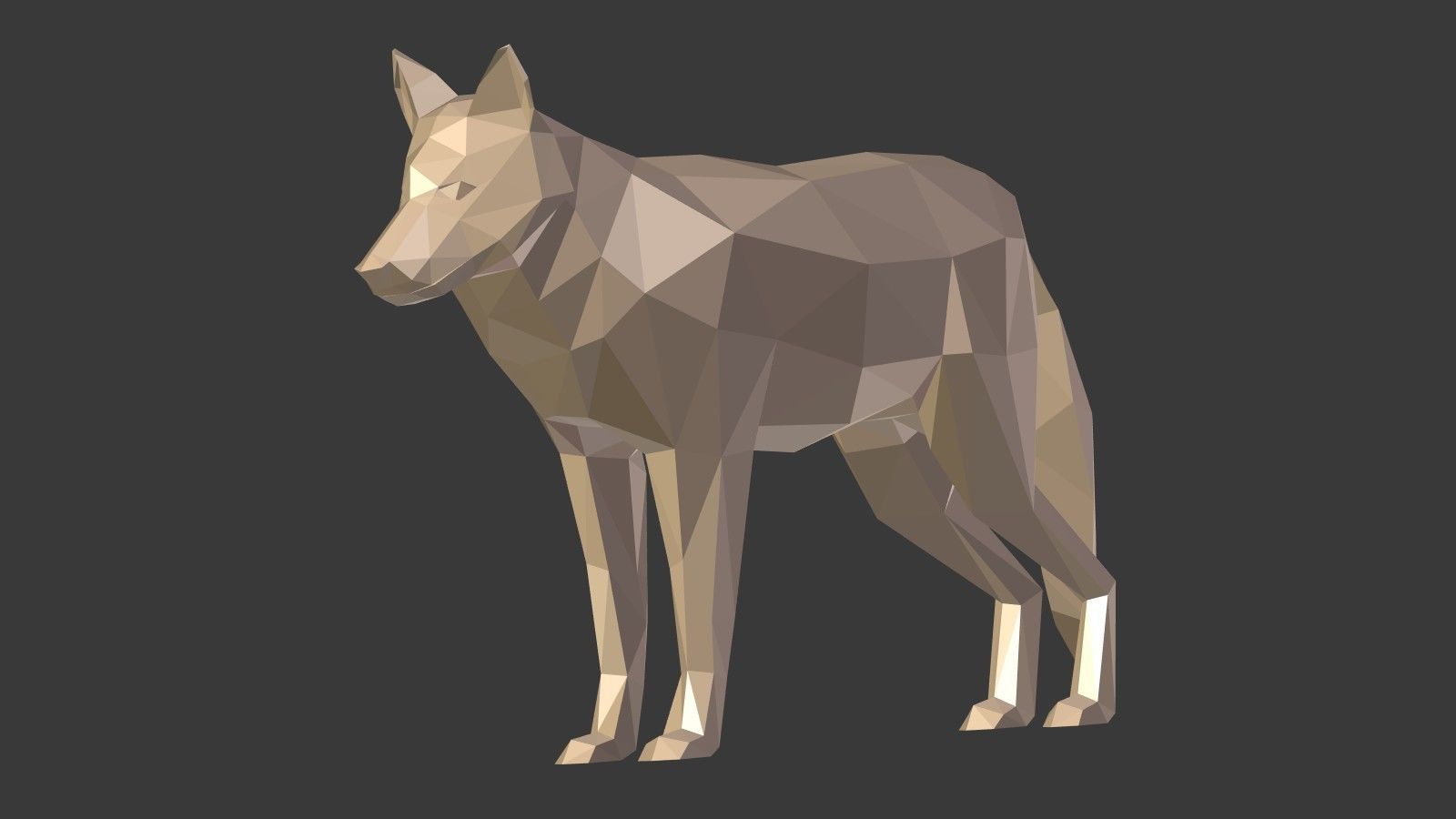 Low Poly Animals Collection Low-poly 3D model_34