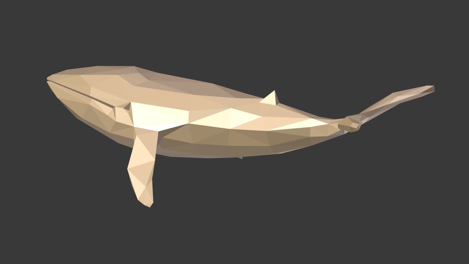 Low Poly Animals Collection Low-poly 3D model_12