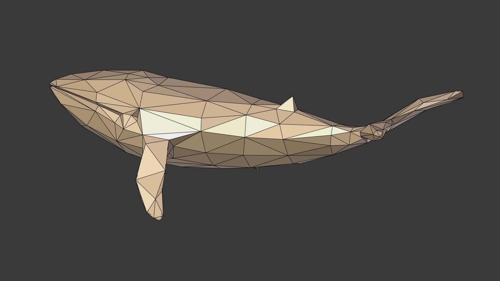 Low Poly Animals Collection Low-poly 3D model_13
