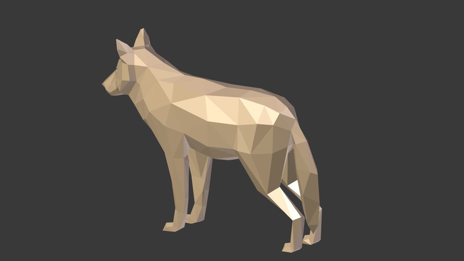 Low Poly Animals Collection Low-poly 3D model_36