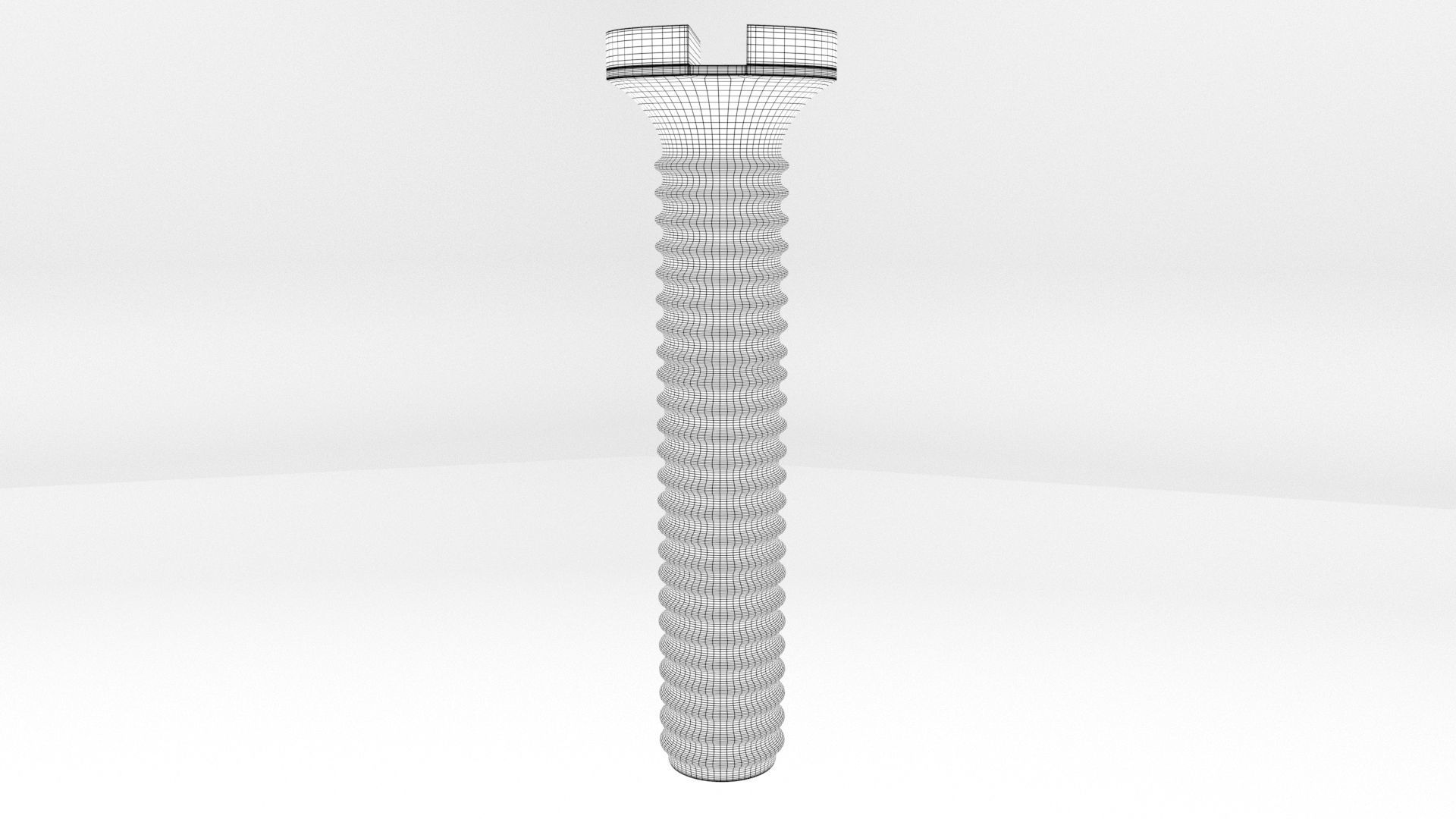 Screws and Bolts Low-poly 3D model_62