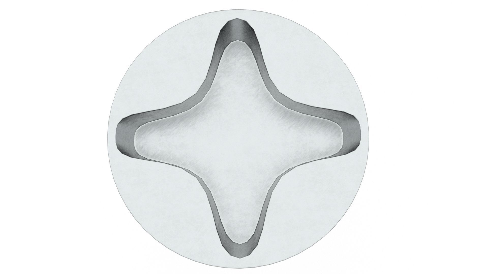 Screws and Bolts Low-poly 3D model_74