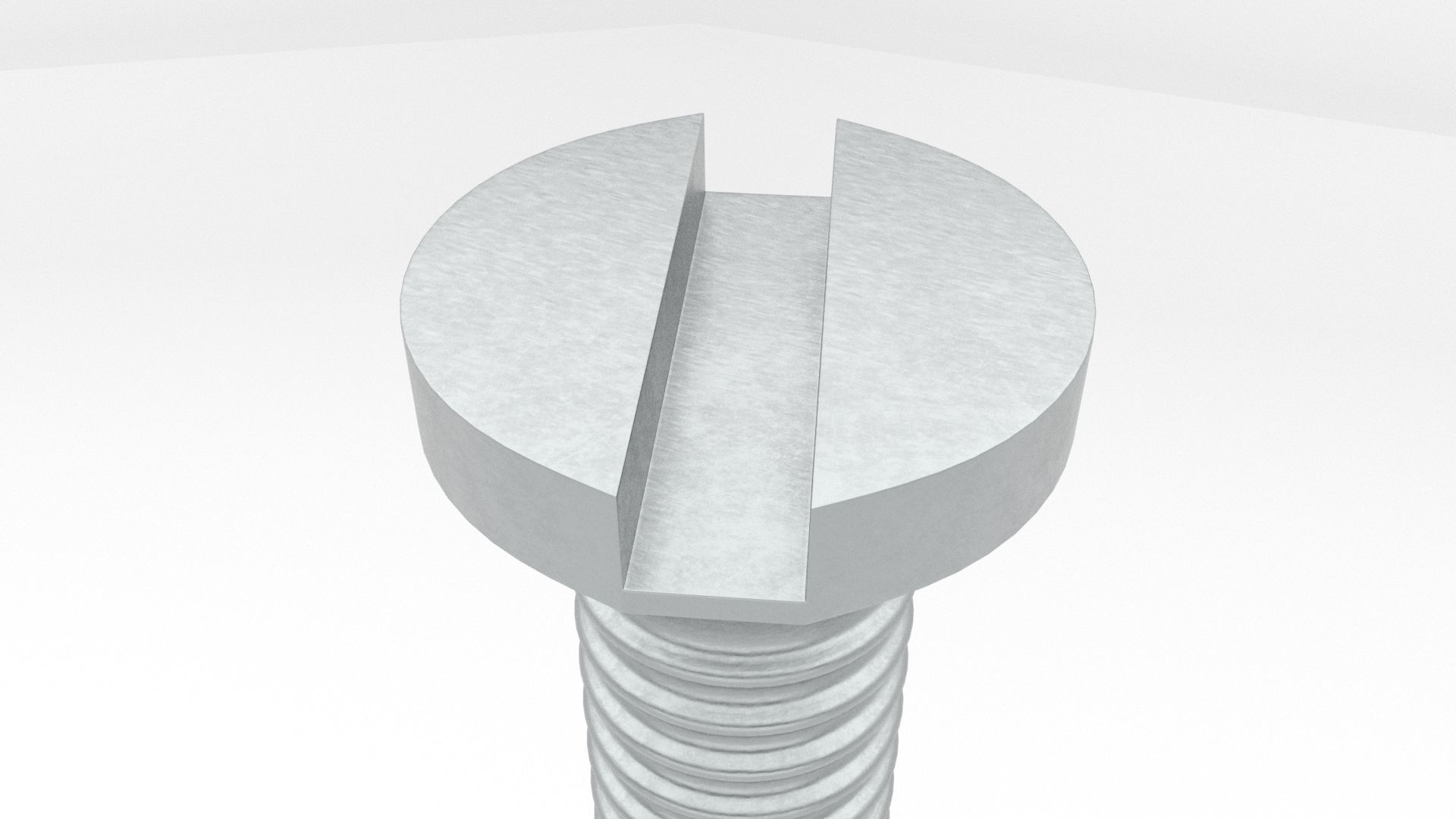 Screws and Bolts Low-poly 3D model_64