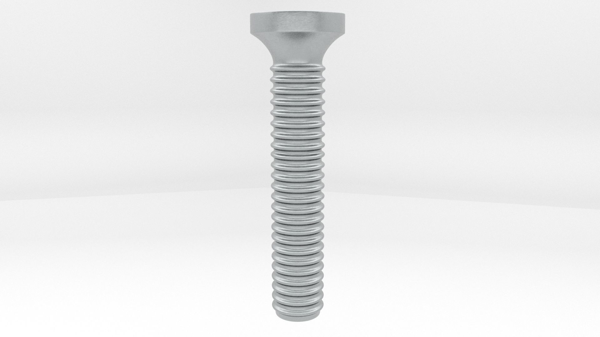 Screws and Bolts Low-poly 3D model_70