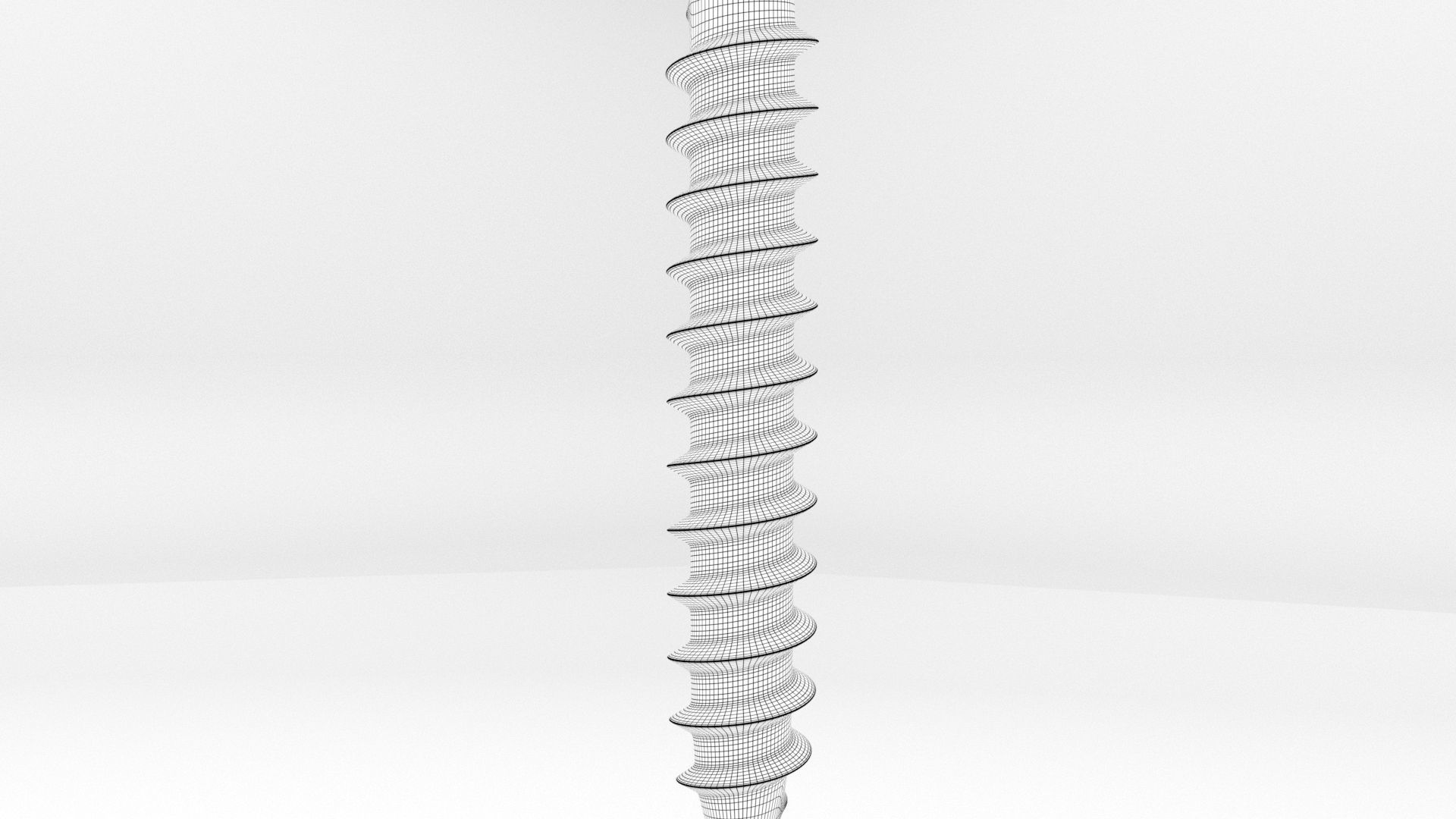 Screws and Bolts Low-poly 3D model_48