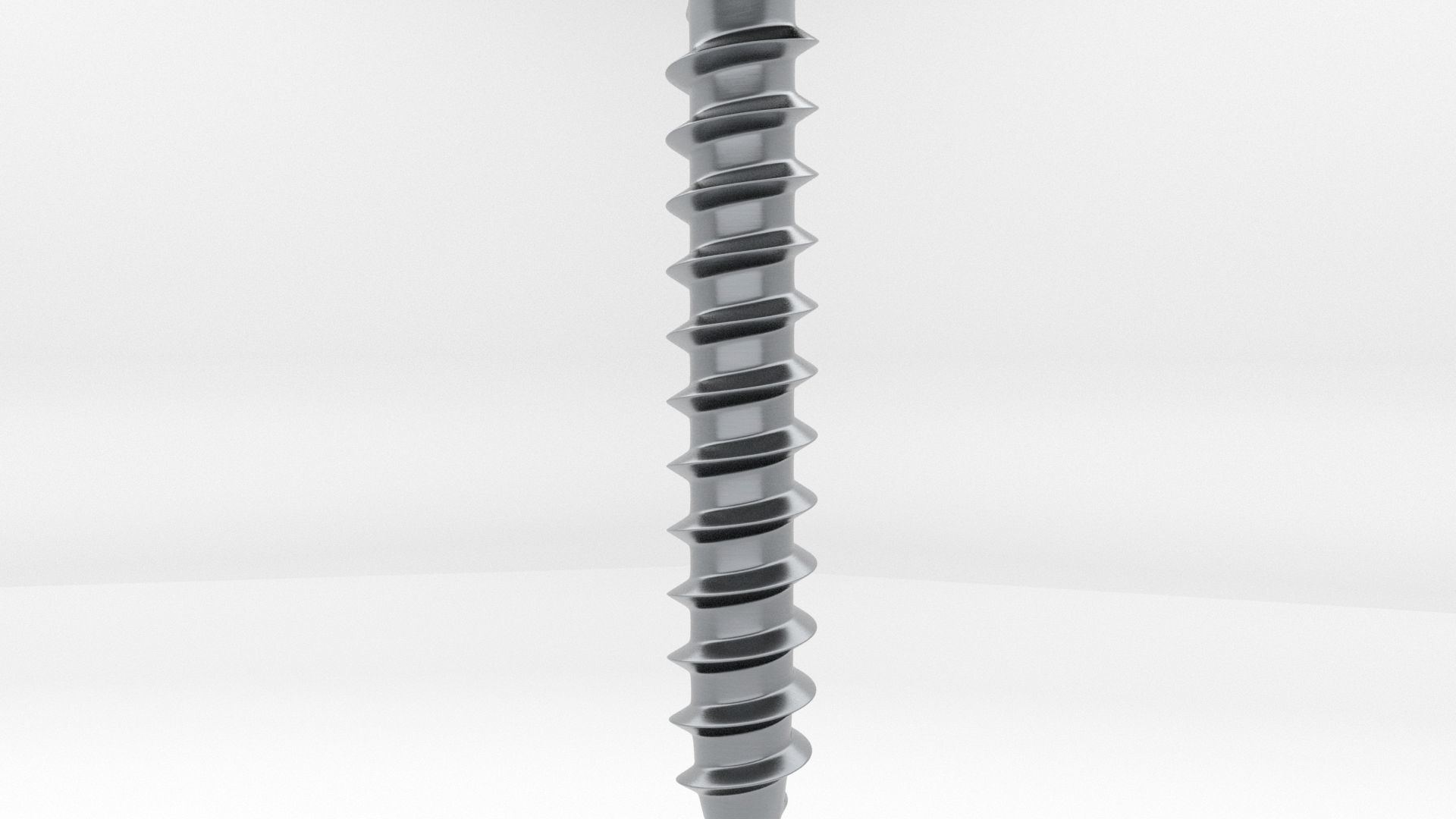 Screws and Bolts Low-poly 3D model_47