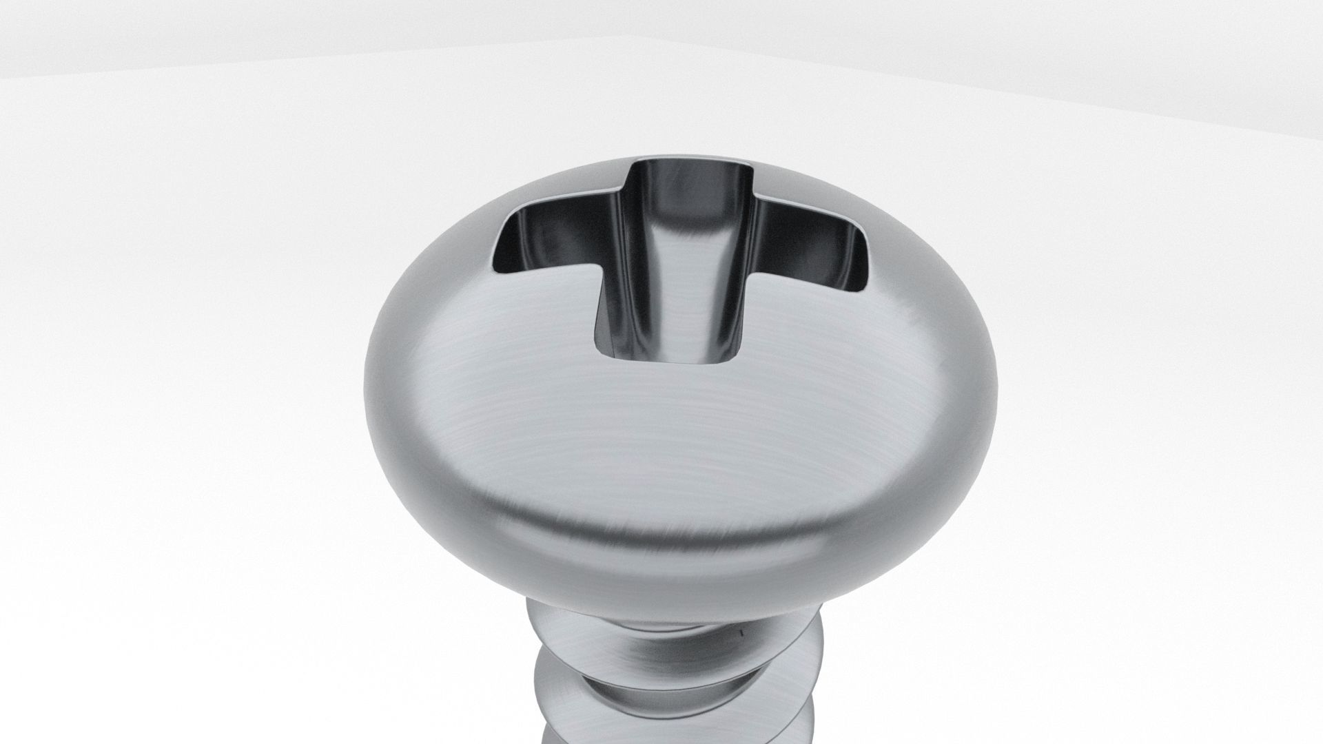 Screws and Bolts Low-poly 3D model_57