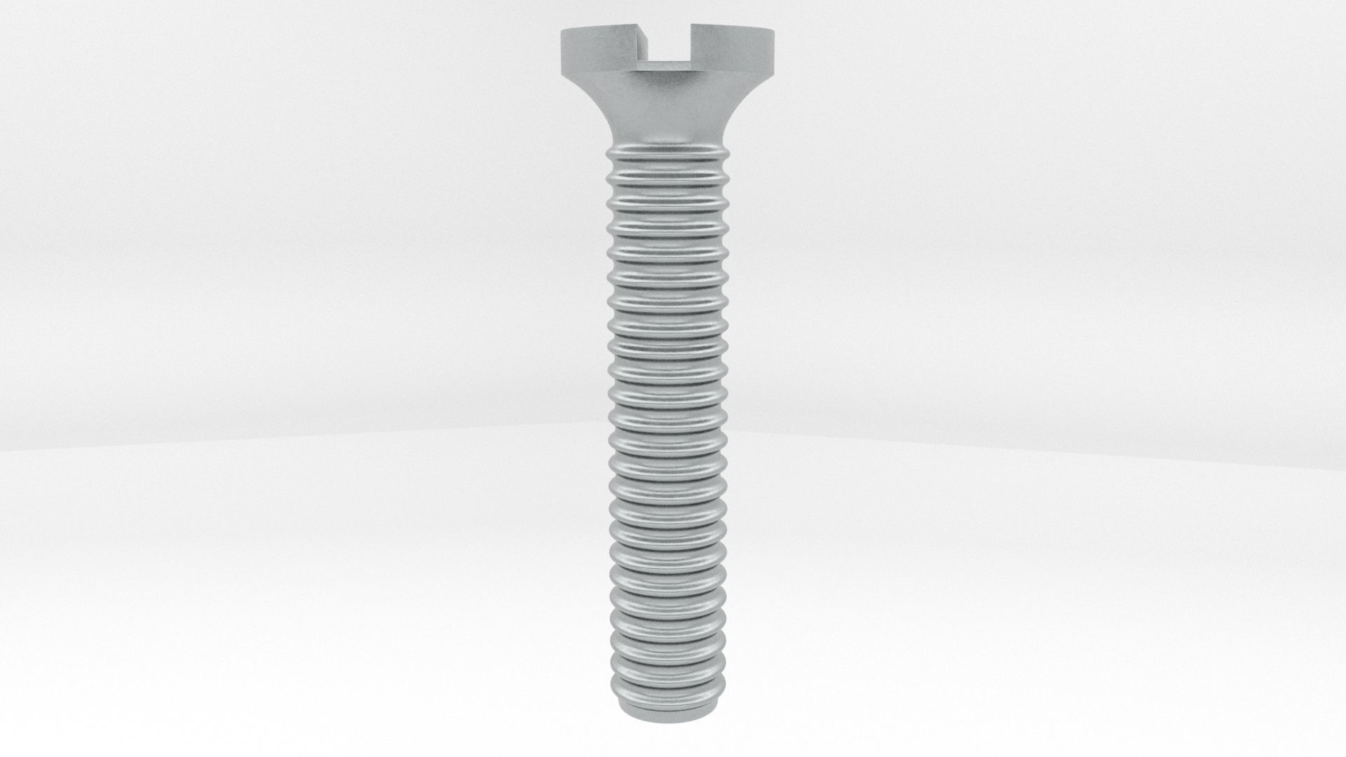 Screws and Bolts Low-poly 3D model_61