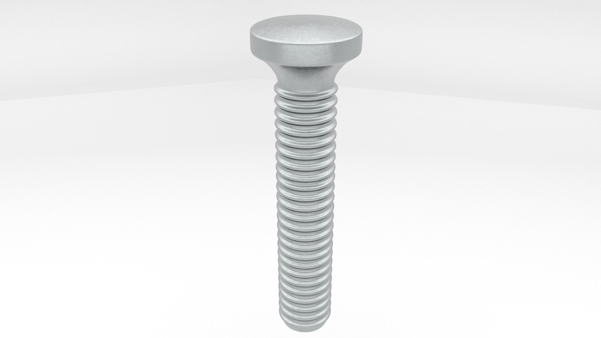 Screws and Bolts Low-poly 3D model_76