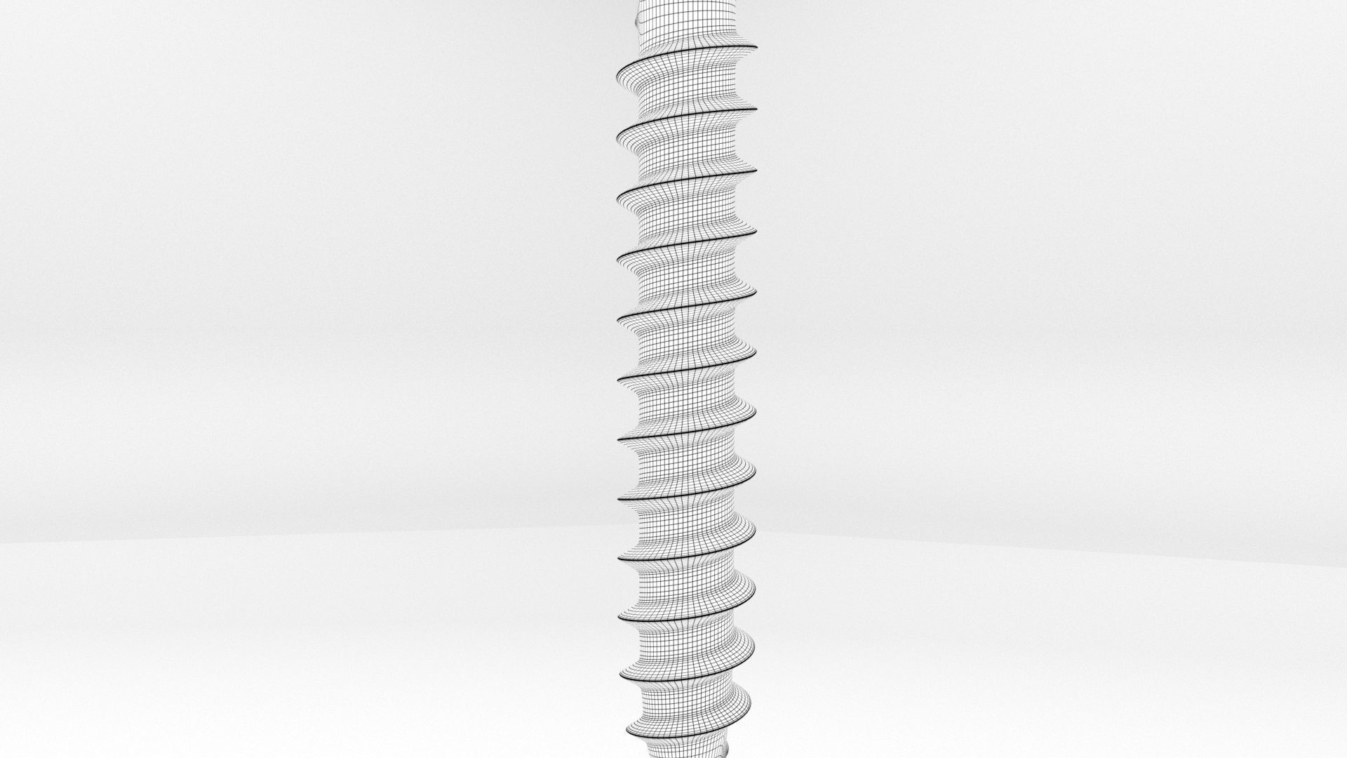 Screws and Bolts Low-poly 3D model_54