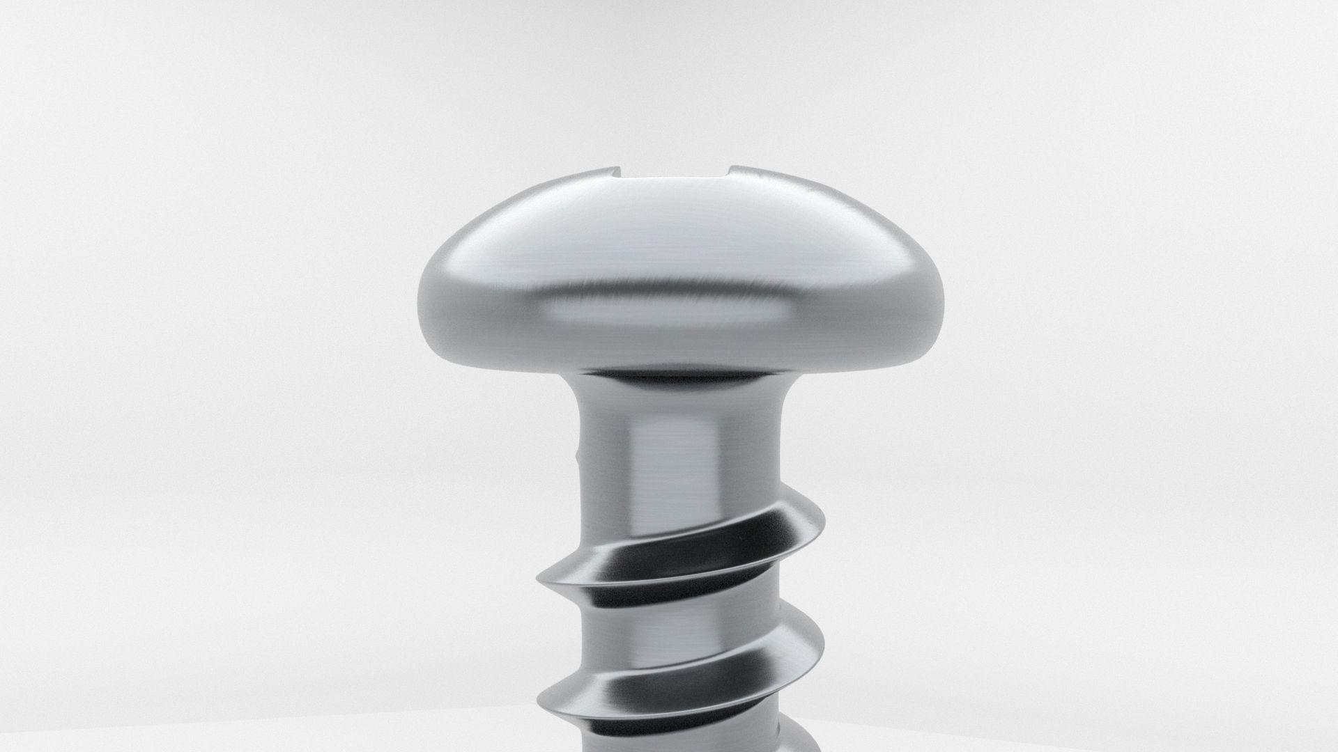 Screws and Bolts Low-poly 3D model_55