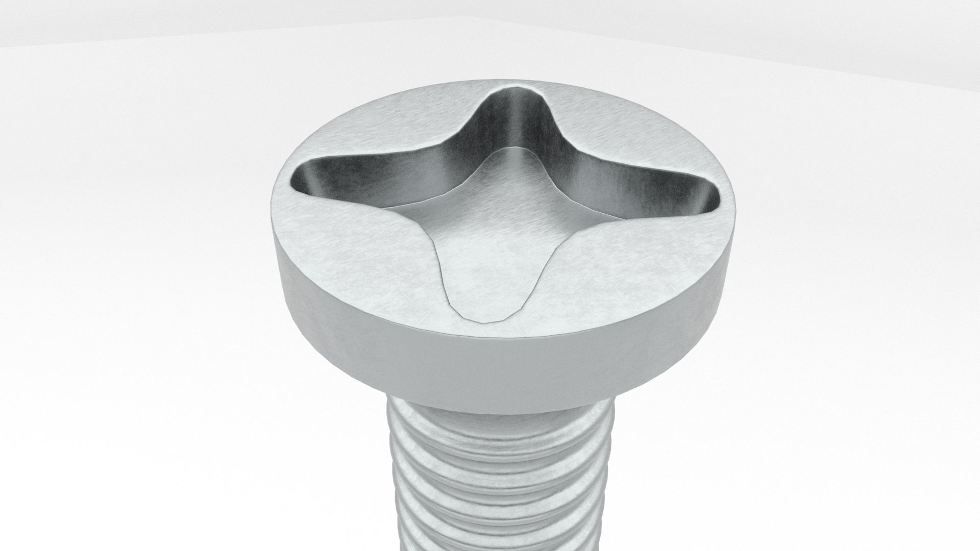 Screws and Bolts Low-poly 3D model_72