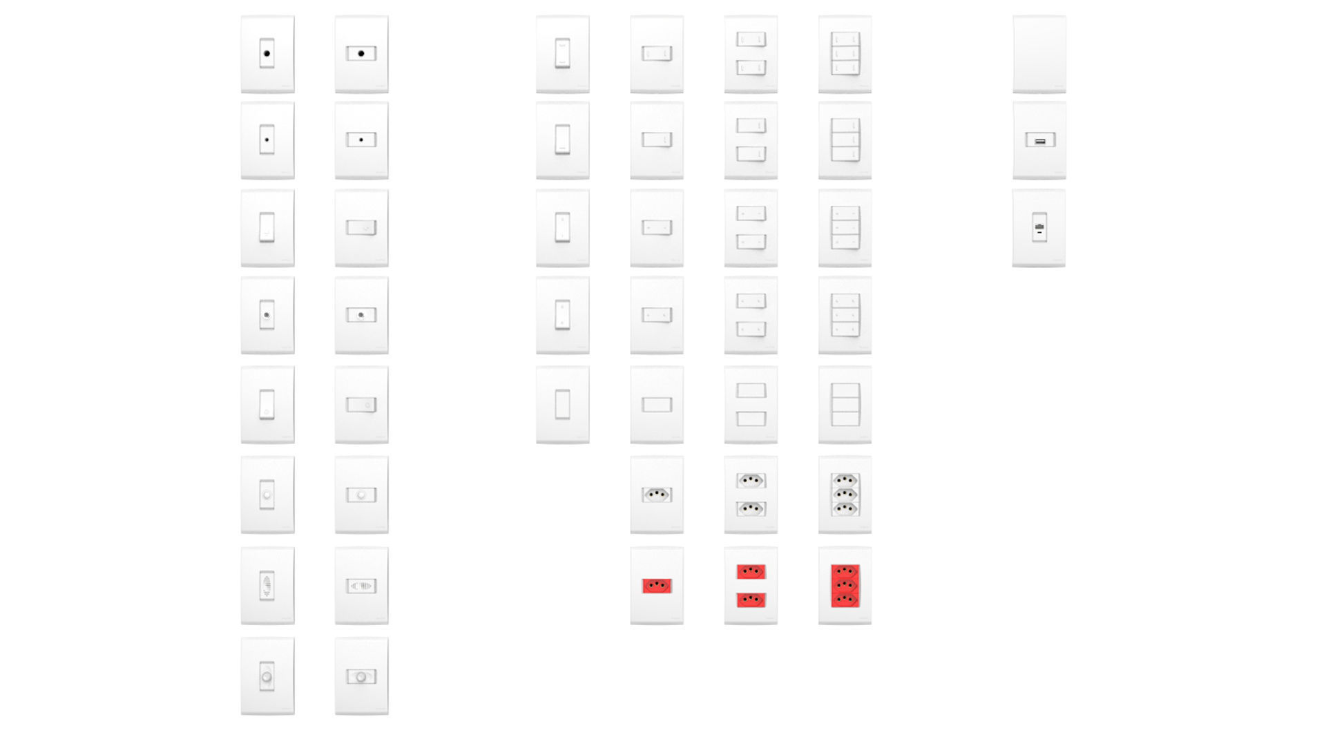 Tramontina Liz Collection White 3D model_1