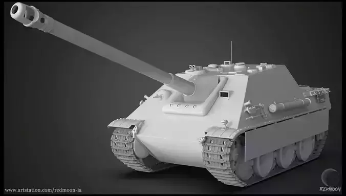 JAGDPANTHER Tank  3D model