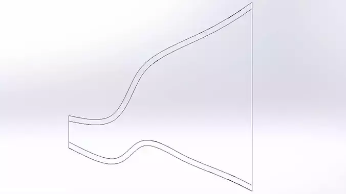 Amplifier Horn based on Fibonacci sequence  3D print model