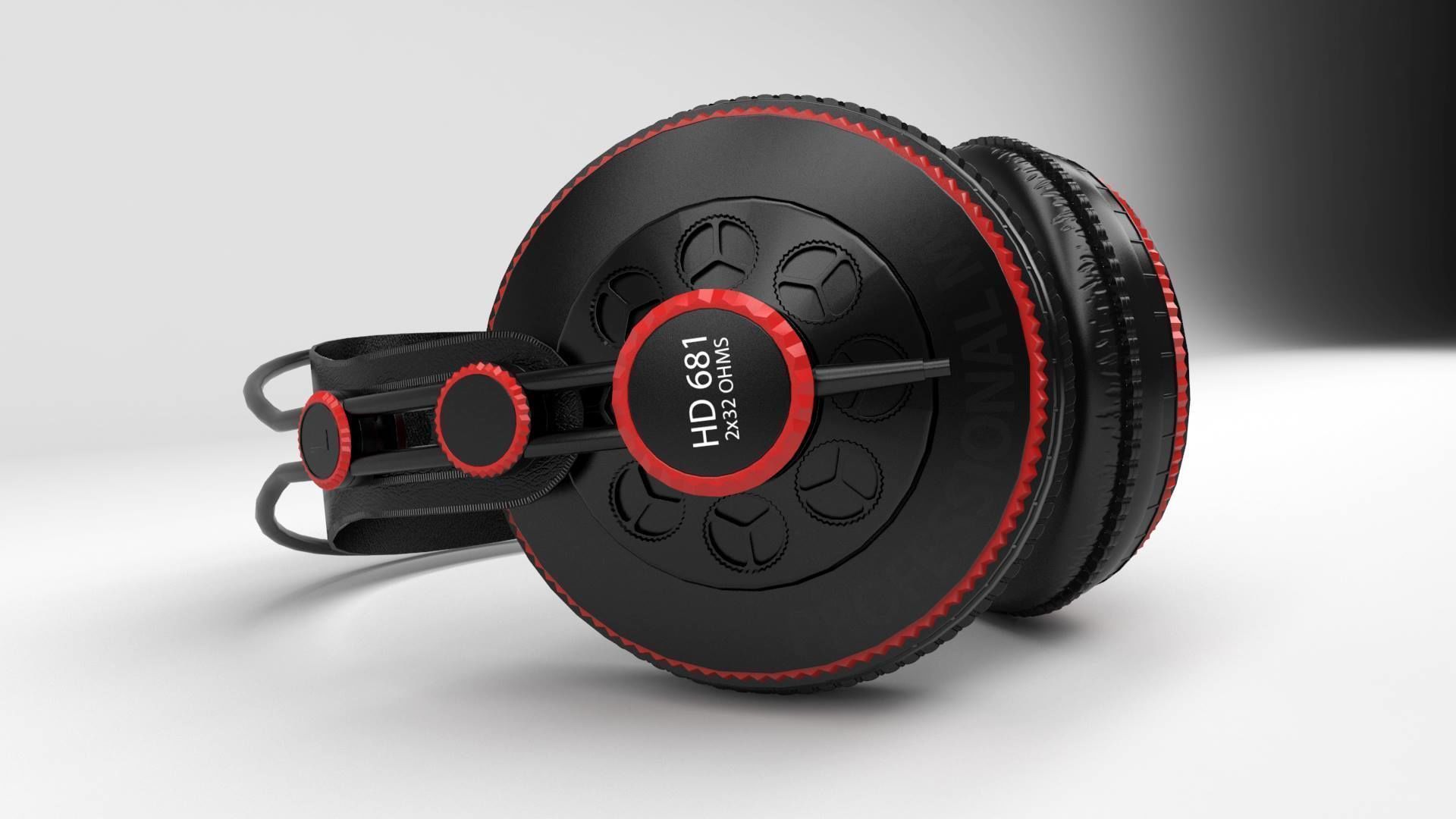 Superlux HD681 3D model_1