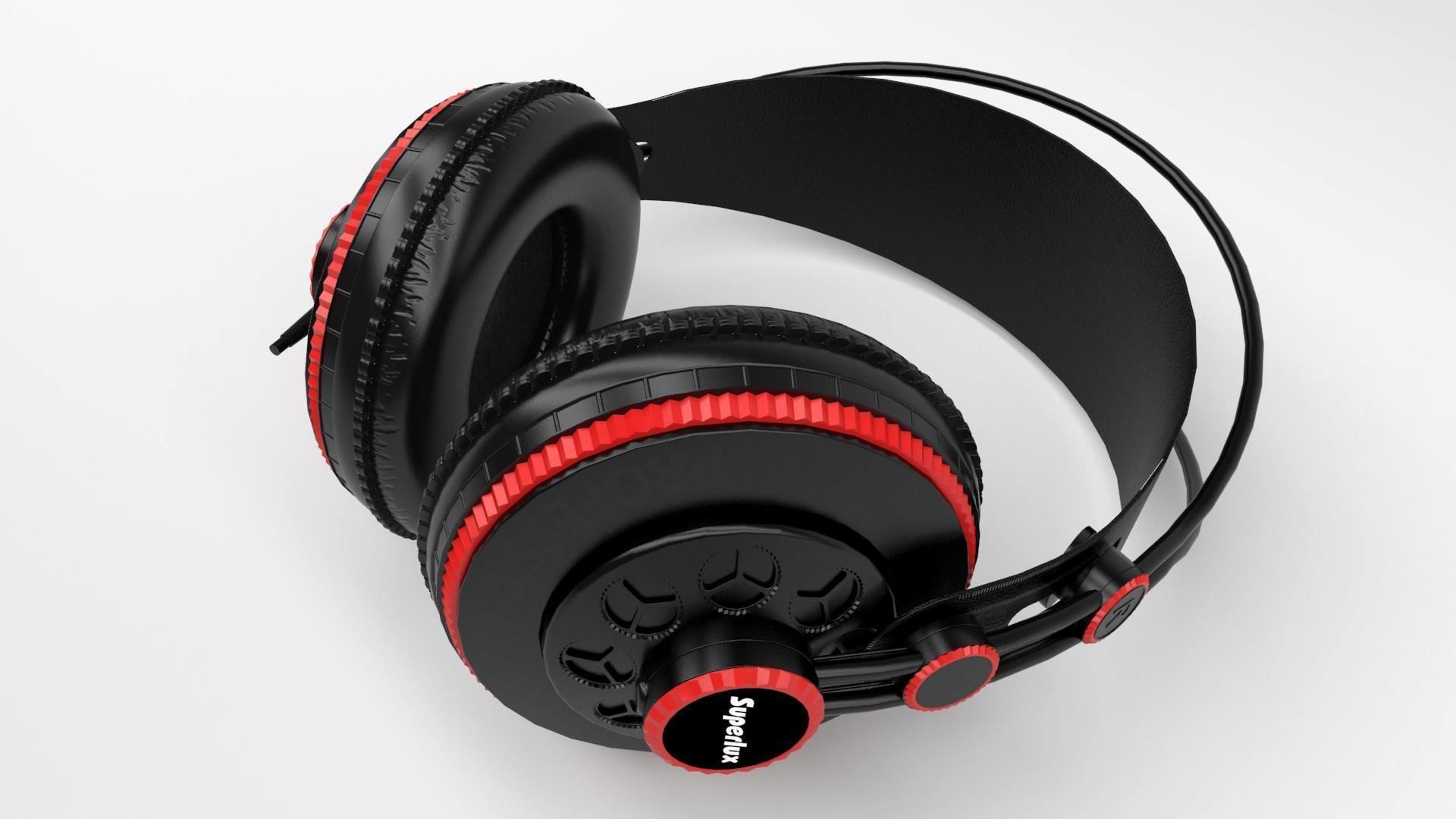 Superlux HD681 3D model_2