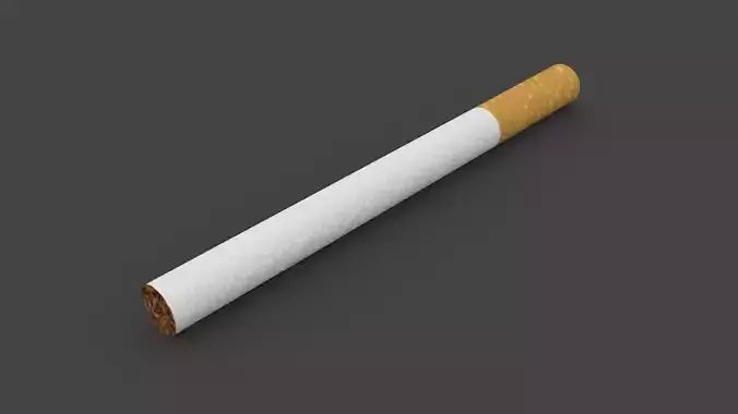 UDUD-001 Cigarette Low-poly 3D model